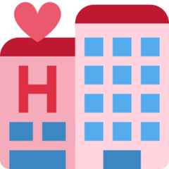 Twitter love hotel emoji image