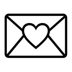 Noto Emoji Font love letter emoji image