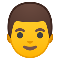 Google man emoji image