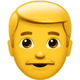 IOS/Apple man emoji image