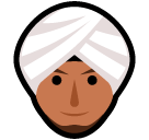 SoftBank man with turban emoji image