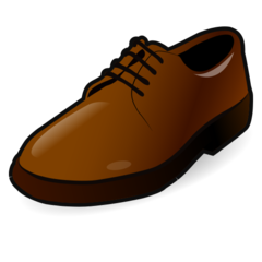 Emojidex mans shoe emoji image