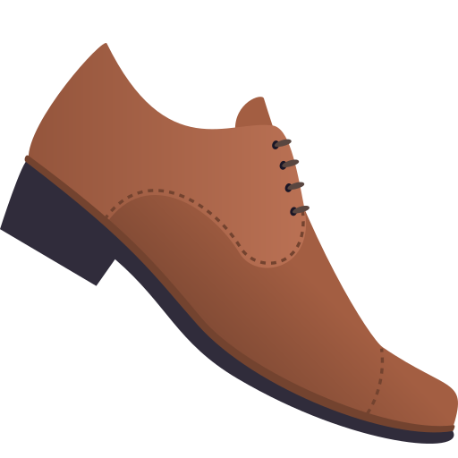 JoyPixels mans shoe emoji image