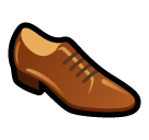 SoftBank mans shoe emoji image