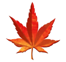 Huawei maple leaf emoji image