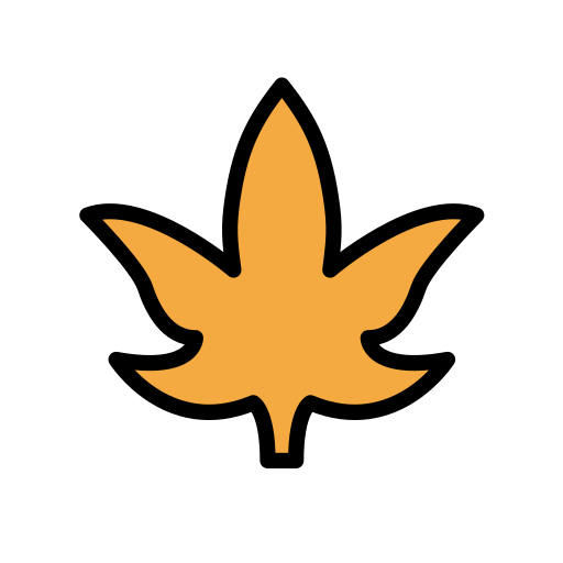 Openmoji maple leaf emoji image