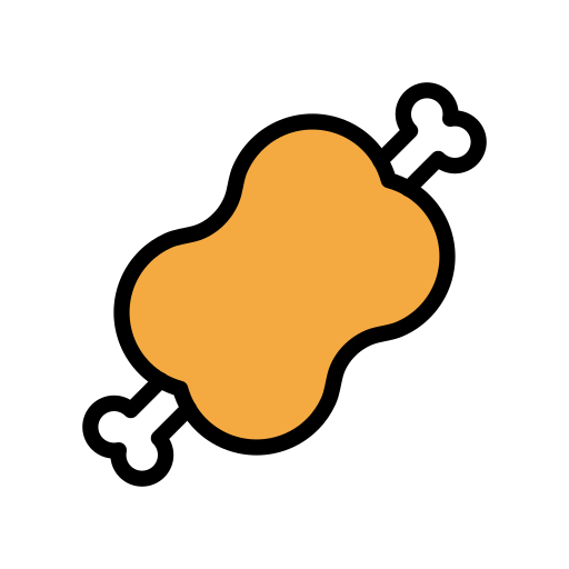 Openmoji meat on bone emoji image