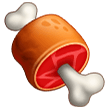 Samsung meat on bone emoji image