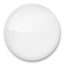 LG medium white circle emoji image