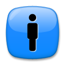 LG mens symbol emoji image