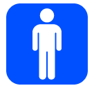 SoftBank mens symbol emoji image