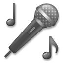 LG microphone emoji image