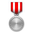 LG military medal emoji image