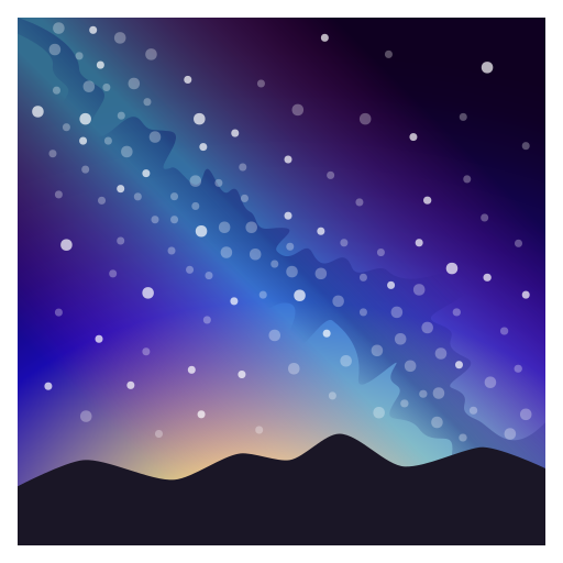 JoyPixels milky way emoji image