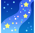 SoftBank milky way emoji image