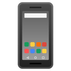 Google mobile phone emoji image