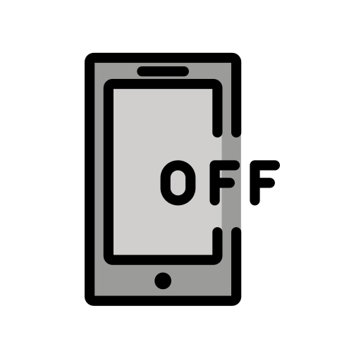 Openmoji mobile phone off emoji image