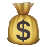 IOS/Apple money bag emoji image