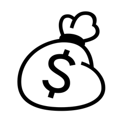 Noto Emoji Font money bag emoji image