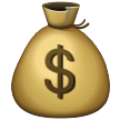 Samsung money bag emoji image