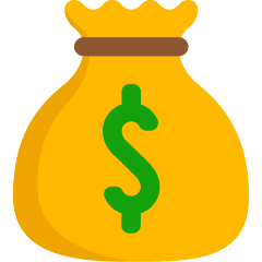 Skype money bag emoji image