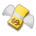 Sony Playstation money with wings emoji image