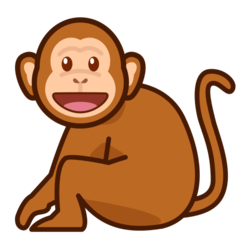Emojidex monkey emoji image