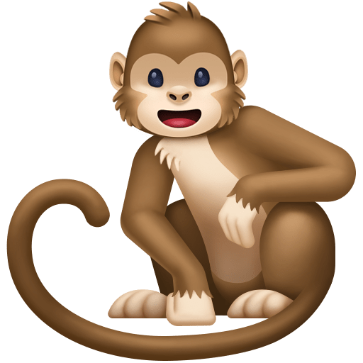 Facebook monkey emoji image