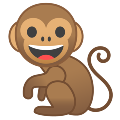 Google monkey emoji image