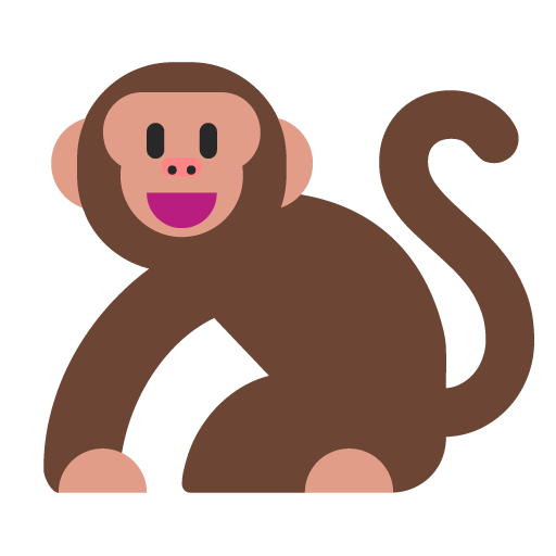 Microsoft monkey emoji image