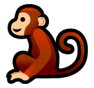 SoftBank monkey emoji image