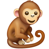 Whatsapp monkey emoji image