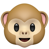 IOS/Apple monkey face emoji image