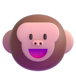 Microsoft Teams monkey face emoji image