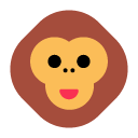 Toss monkey face emoji image