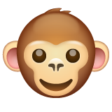Whatsapp monkey face emoji image