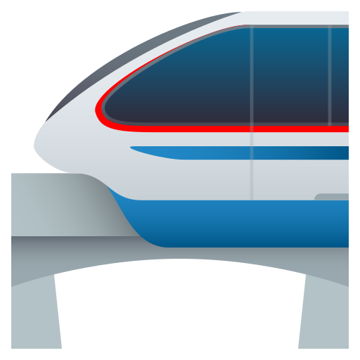 JoyPixels monorail emoji image
