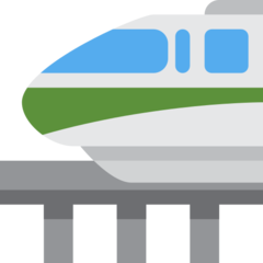 Twitter monorail emoji image