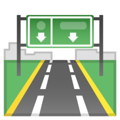 Google motorway emoji image