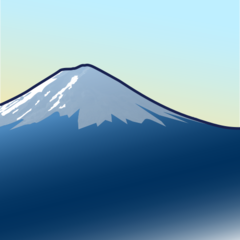 Emojidex mount fuji emoji image