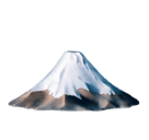 Huawei mount fuji emoji image