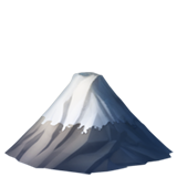 IOS/Apple mount fuji emoji image