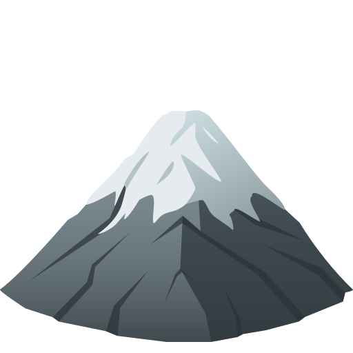 JoyPixels mount fuji emoji image