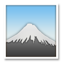 LG mount fuji emoji image