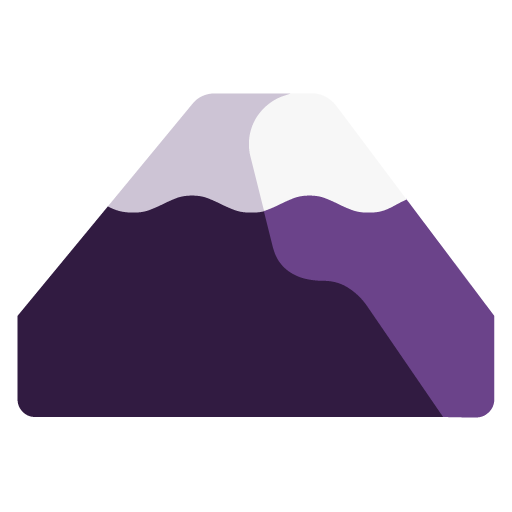 Microsoft mount fuji emoji image