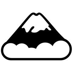 Noto Emoji Font mount fuji emoji image