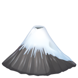 Whatsapp mount fuji emoji image