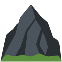 Twitter mountain emoji image
