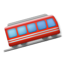 LG mountain railway emoji image