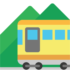 Skype mountain railway emoji image